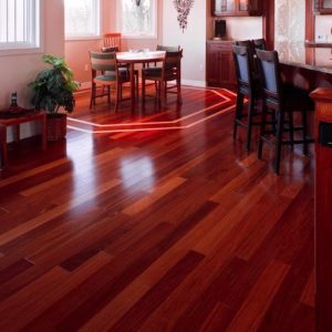 Assoalho de Madeira Maciça TG4 Cumaru Rosa